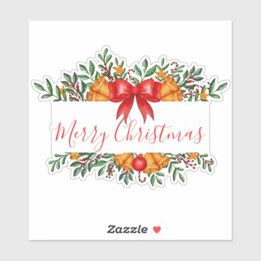 Vakanner voor feestdagen sticker (Vel)