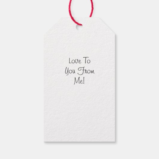 Vakantia Santapaws - Afdrukken met kerstklep Cadeaulabel (Achterkant)