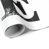 Vakantia Santapaws - Afdrukken met kerstklep Cadeaupapier (Rol Hoek)