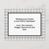 Vakantia voor kerstbomen in het land briefkaart (Achterkant)