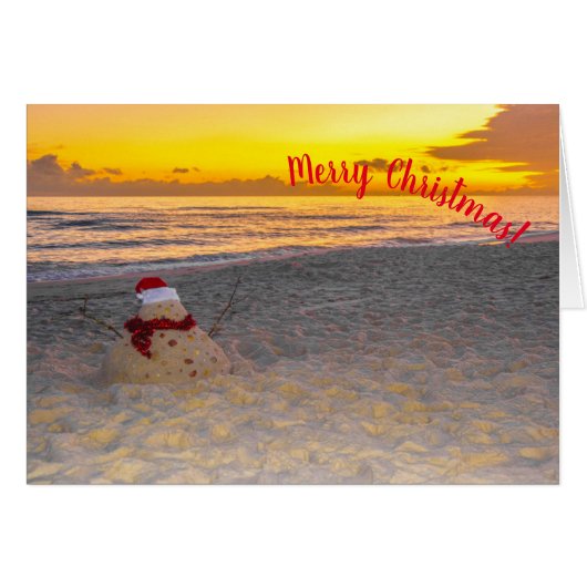 Vakantiandman op het strand (Voorkant Horizontaal)