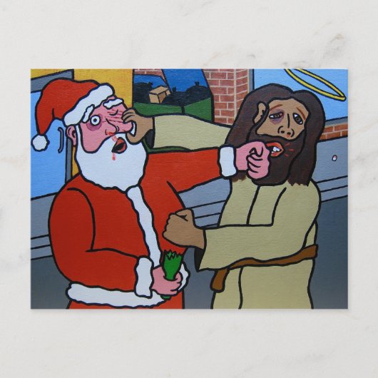 Vakantie 2014 feestdagenkaart (Voorkant)