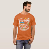 Vakantie 2025 t-shirt (Voorkant volledig)