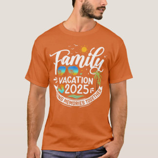 Vakantie 2025 t-shirt