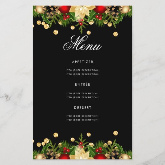 Vakantie 80e verjaardag Party Programma Goud w / M (Achterkant)