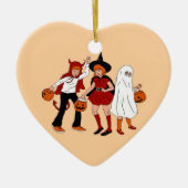 Vakantie accenten keramisch ornament (Voorkant)