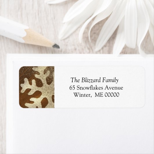 Vakantie adres label Sticker (Insitu)