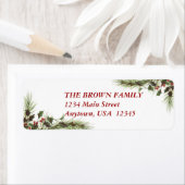 VAKANTIE ADRESETIKETTEN ETIKET (Insitu)