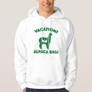 Vakantie? Alpaca Bag! Hoodie