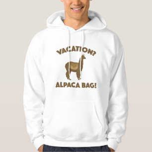 Vakantie? Alpaca Bag! Hoodie