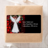 Vakantie Angel Kerst Adresetiketten Etiket (Insitu)