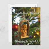 Vakantie Angel Litouws Briefkaart (Voorkant / Achterkant)