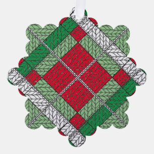 VAKANTIE ARGYLE BREISEL Sneeuwvlok Papier Versieri Ornament Kaart