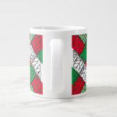 VAKANTIE ARGYLE KNIT Grote Mok (Achterkant)