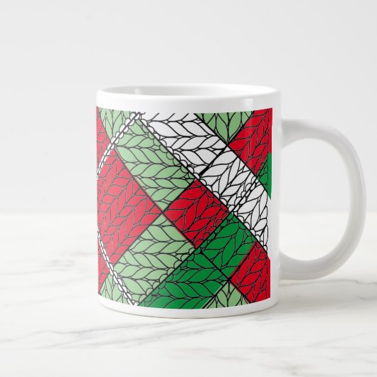 VAKANTIE ARGYLE KNIT Grote Mok (Rechts)