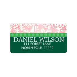 VAKANTIE ART DECO ETIKET