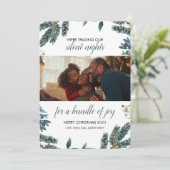 Vakantie baby aankondiging (Staand voorkant)