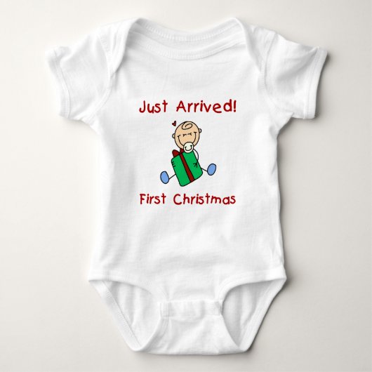 Vakantie Baby Boy net aangekomen Tshirts en gesche (Voorkant)