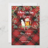 Vakantie Baby shower Uitnodiging (Voorkant)