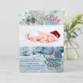 Vakantie Baby van de maand Kaart (Staand voorkant)