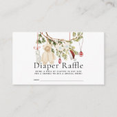 Vakantie Babykleding Wasserij Luier Raffle Ticket Informatiekaartje (Voorkant)