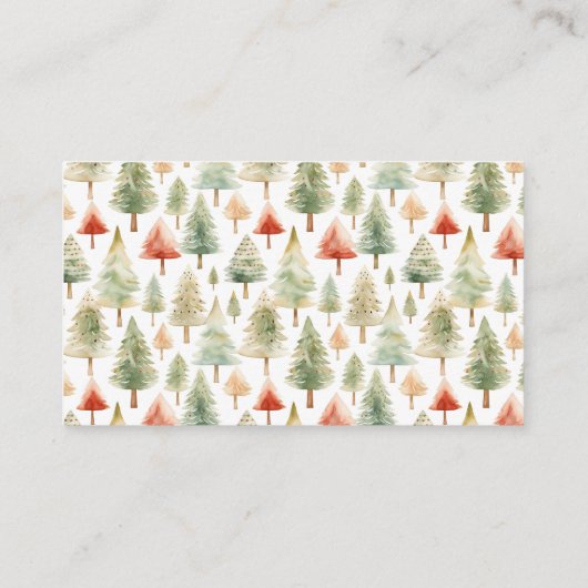 Vakantie Babykleding Wasserij Luier Raffle Ticket Informatiekaartje (Achterkant)