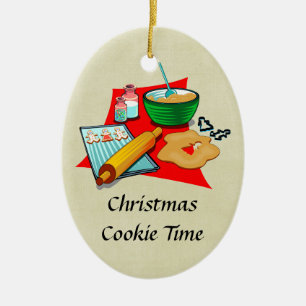 Vakantie bakken Kerstkoekjes Ingrediënten Bakker Keramisch Ornament