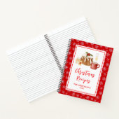 Vakantie Bakken Recepten Kerst Pudding Notitieboek (Binnen)