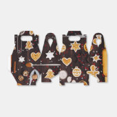 Vakantie baktafel bedankdoosjes (Uitgevouwen)