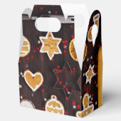 Vakantie baktafel bedankdoosjes (Geopend)