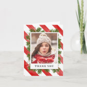 Vakantie Bedankt Needles & Pine | Feestdagen Kaart (Voorkant)