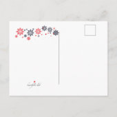 Vakantie Bedankt voor uw Patronage Kaart / Briefka (Achterkant)