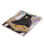 Vakantie Beer en koekjes keramische tegel (6-inch  Tegeltje (Zijkant)