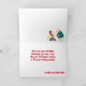   vakantie Beren kerst Feestdagen Kaart (Binnen)