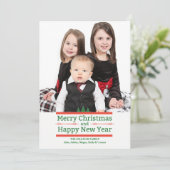 Vakantie bericht Foto Vakantie kaart (Staand voorkant)