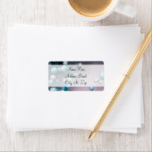 Vakantie Berry krans Kerst Adresetiketten Etiket (Insitu)