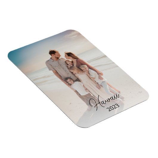 Vakantie bestemming Familie Koppels Foto Magneet (Rechterzijde)