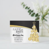 Vakantie - Bewaar datum - Kantoor Briefkaart (Staand voorkant)