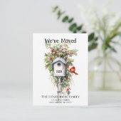 Vakantie Bewegende Aankondiging Briefkaart (Staand voorkant)