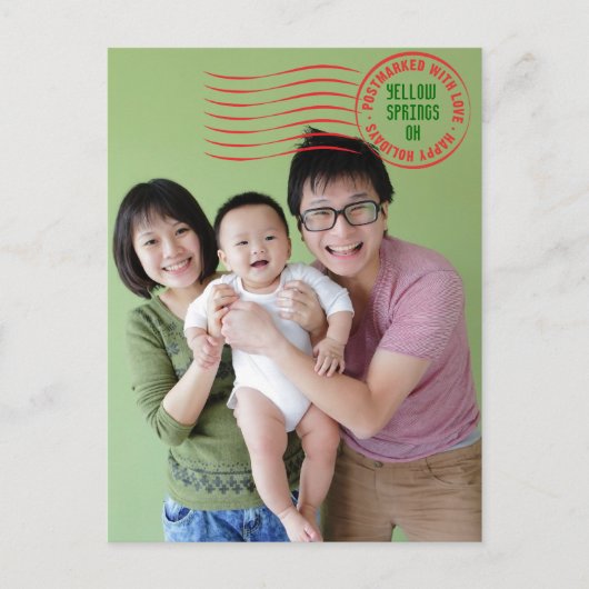 Vakantie Bewegende Aankondiging Deck Nieuwe Zalen (Voorkant)