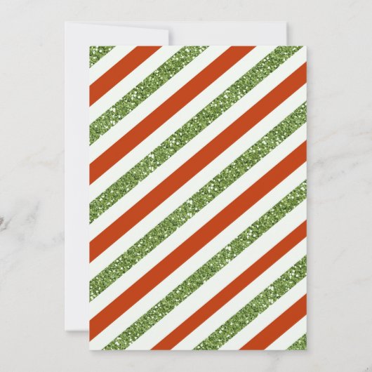 Vakantie Big Gingerbread Cookie Decorating Party Kaart (Achterkant)