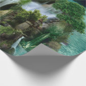 Vakantie bij het Magical Fantasy Lake Cadeaupapier (Hoek)