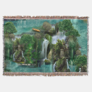 Vakantie bij het Magical Fantasy Lake Deken