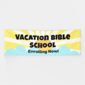 Vakantie Bijbel School Banner (Horizontaal)