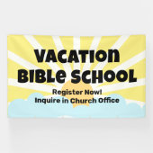 Vakantie Bijbel School Banner (Horizontaal)