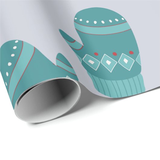 Vakantie blauw cadeaupapier (Rol Hoek)