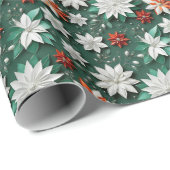 Vakantie Bloemen inpakpapier (Rol Hoek)