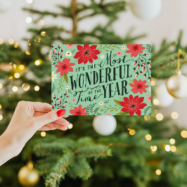 Vakantie Bloemen Wenskaart Feestdagen Kaart