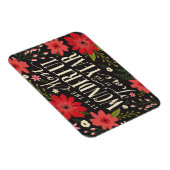 Vakantie bloemenmagneet magneet (Rechterzijde)