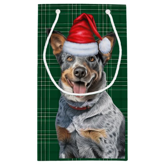 Vakantie Blue Heele Feestelijke Vakantie Plaid Ker Klein Cadeauzakje (Achterkant)